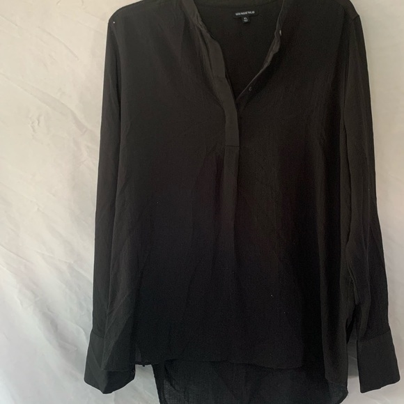 Who What Wear Black Blouse XL - Picture 4 of 10